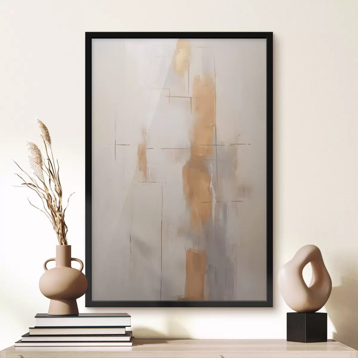 Plakat Abstraktsed kriipsud ja jooned f45113