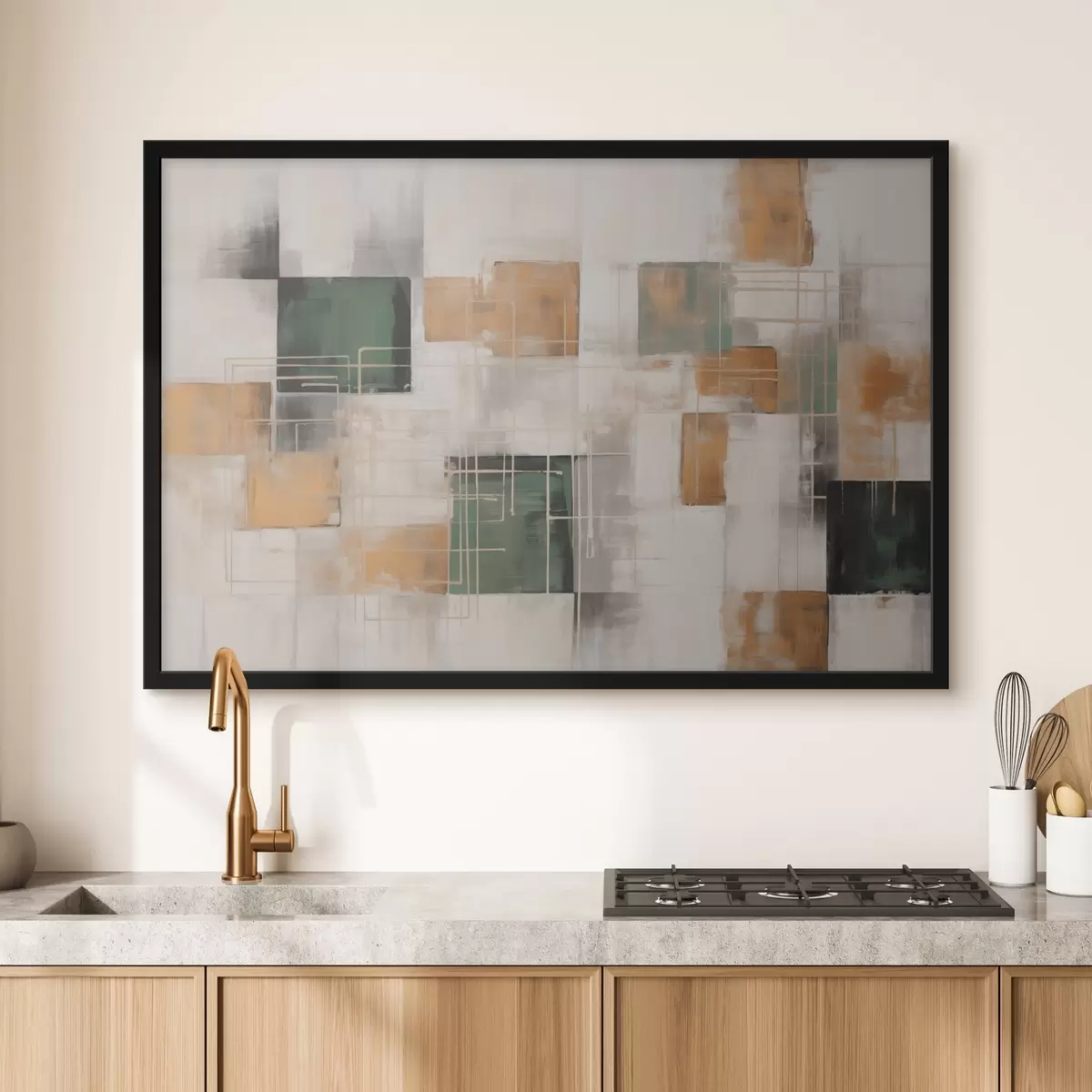 Plakat Geomeetriline abstraktsioon f45121