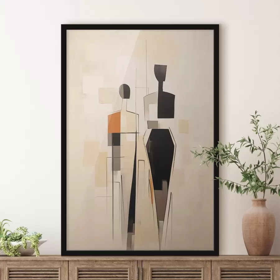 Fototapeedid Abstraktsed siluetid f45124