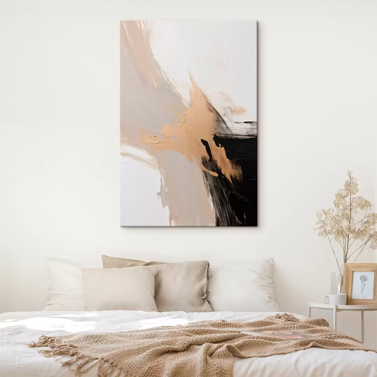 Pilt Dünaamiline abstraktsioon pintslitõmmete imitatsioon s45126