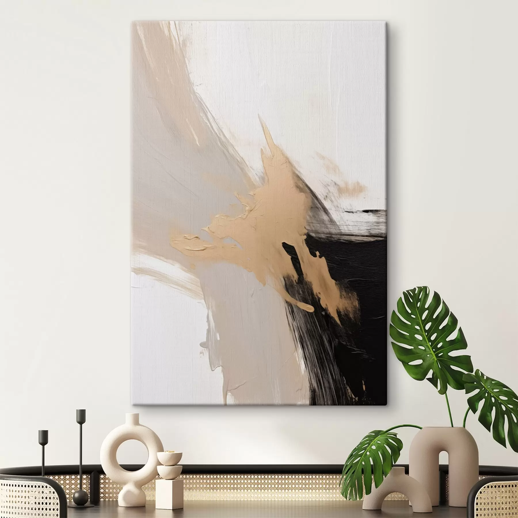 Pilt Dünaamiline abstraktsioon pintslitõmmete imitatsioon s45126