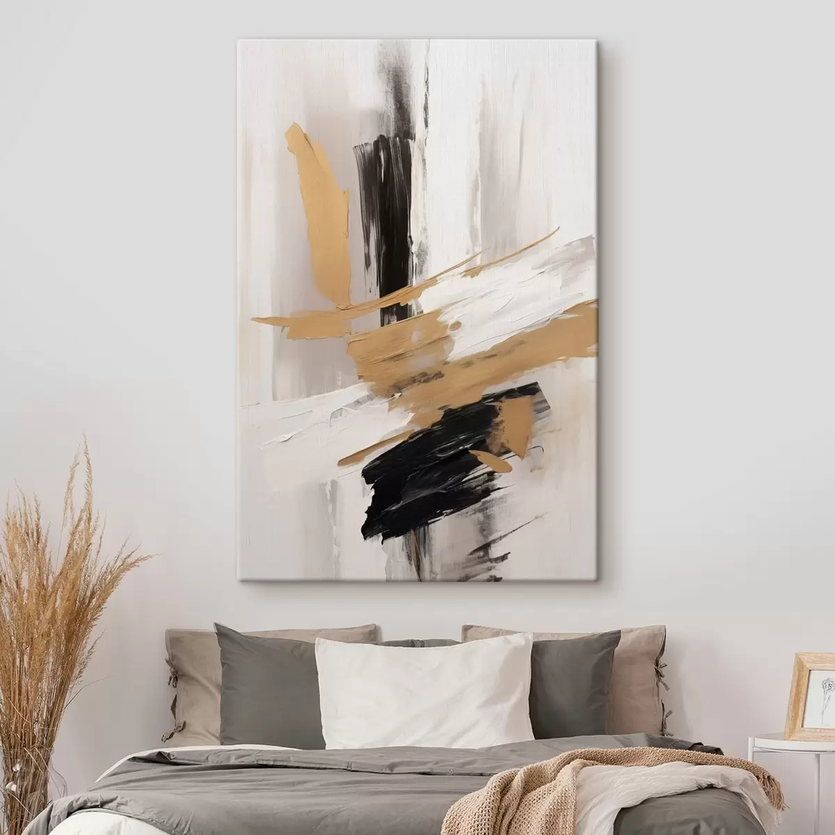 Pilt Kaasaegne abstraktsioon imitatsioon pintslitõmbed s45127