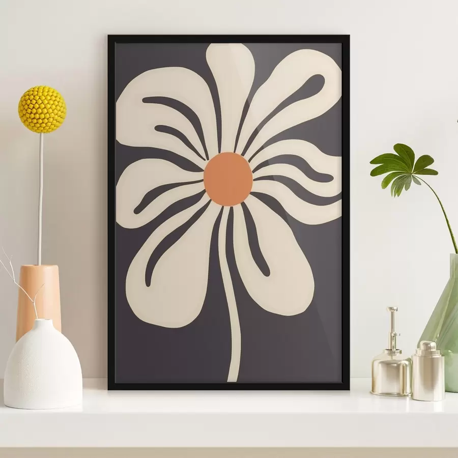 Fototapeedid Stiliseeritud lill f45150