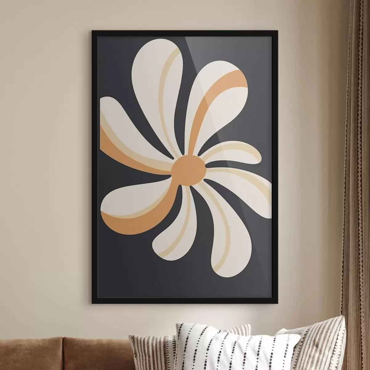 Plakat Stiliseeritud lill f45151