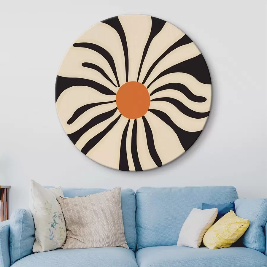 Pilt Stiliseeritud lill r45150