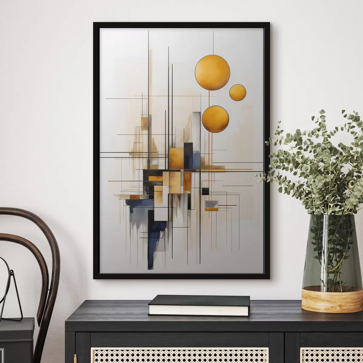 Plakat Geomeetriline abstraktsioon f45159