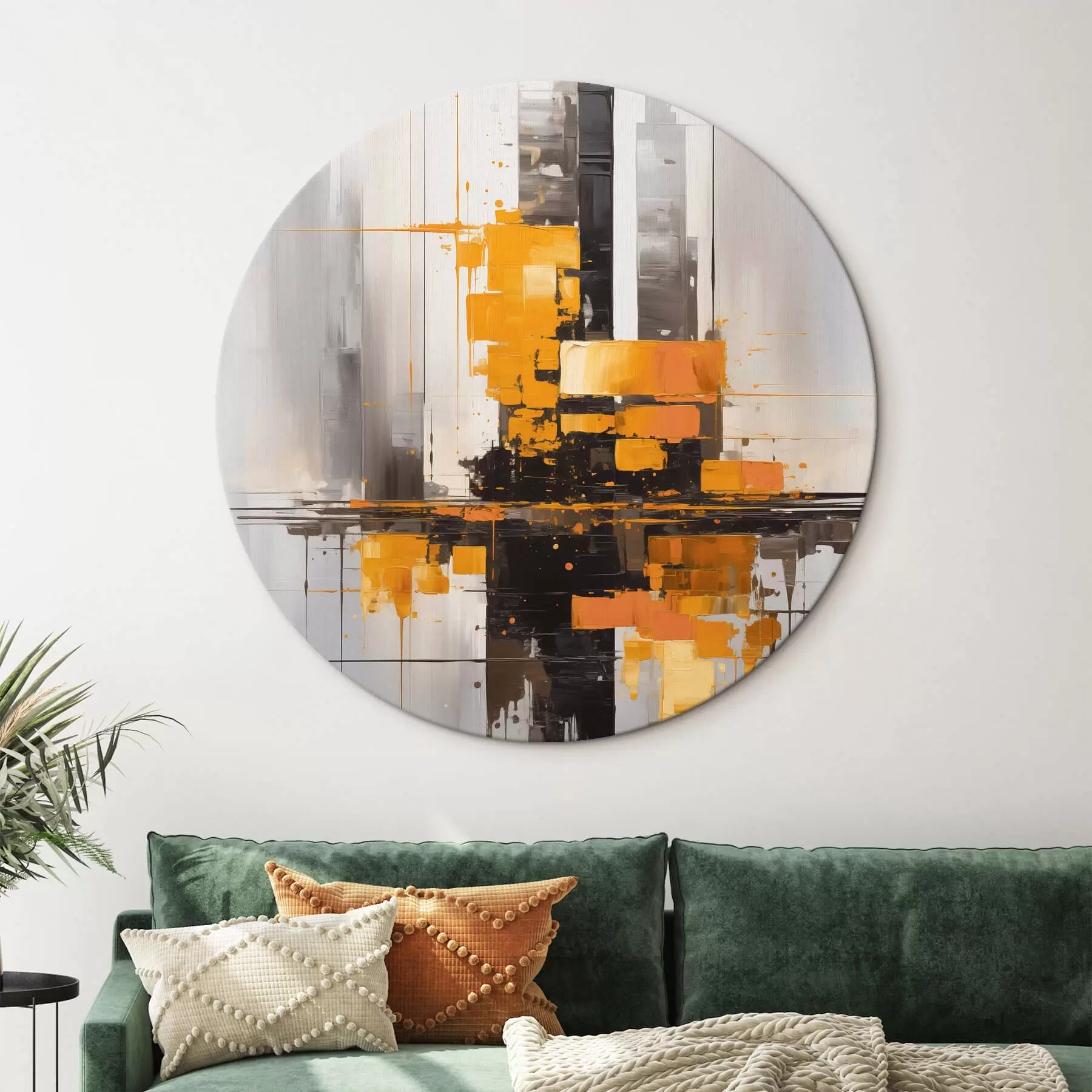 Pilt Abstraktsioon koos pilvelõhkujatega r45163