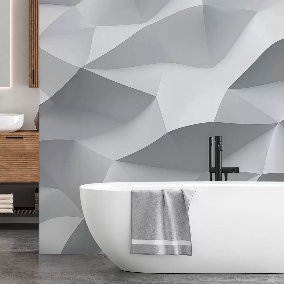 Fototapeedid Geomeetriline abstraktsioon w04267v1