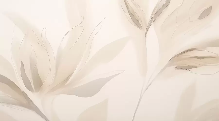 Fototapeedid Kerge abstraktne lehed w04243