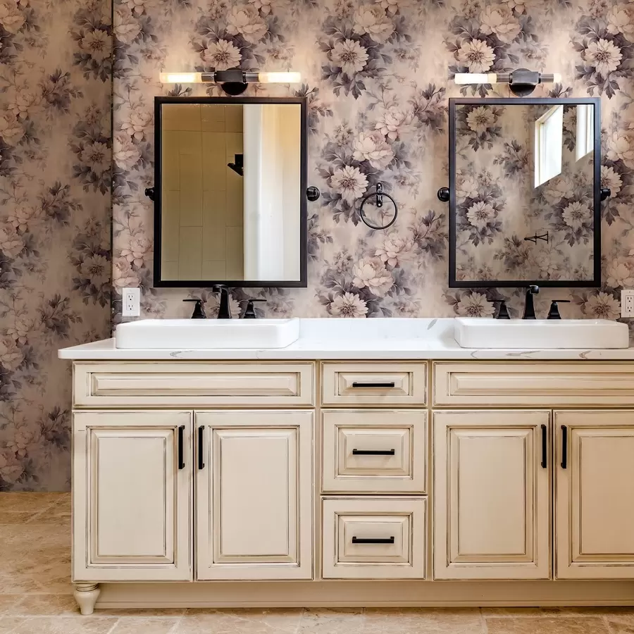 Fototapeedid Vintage akvarell lilled