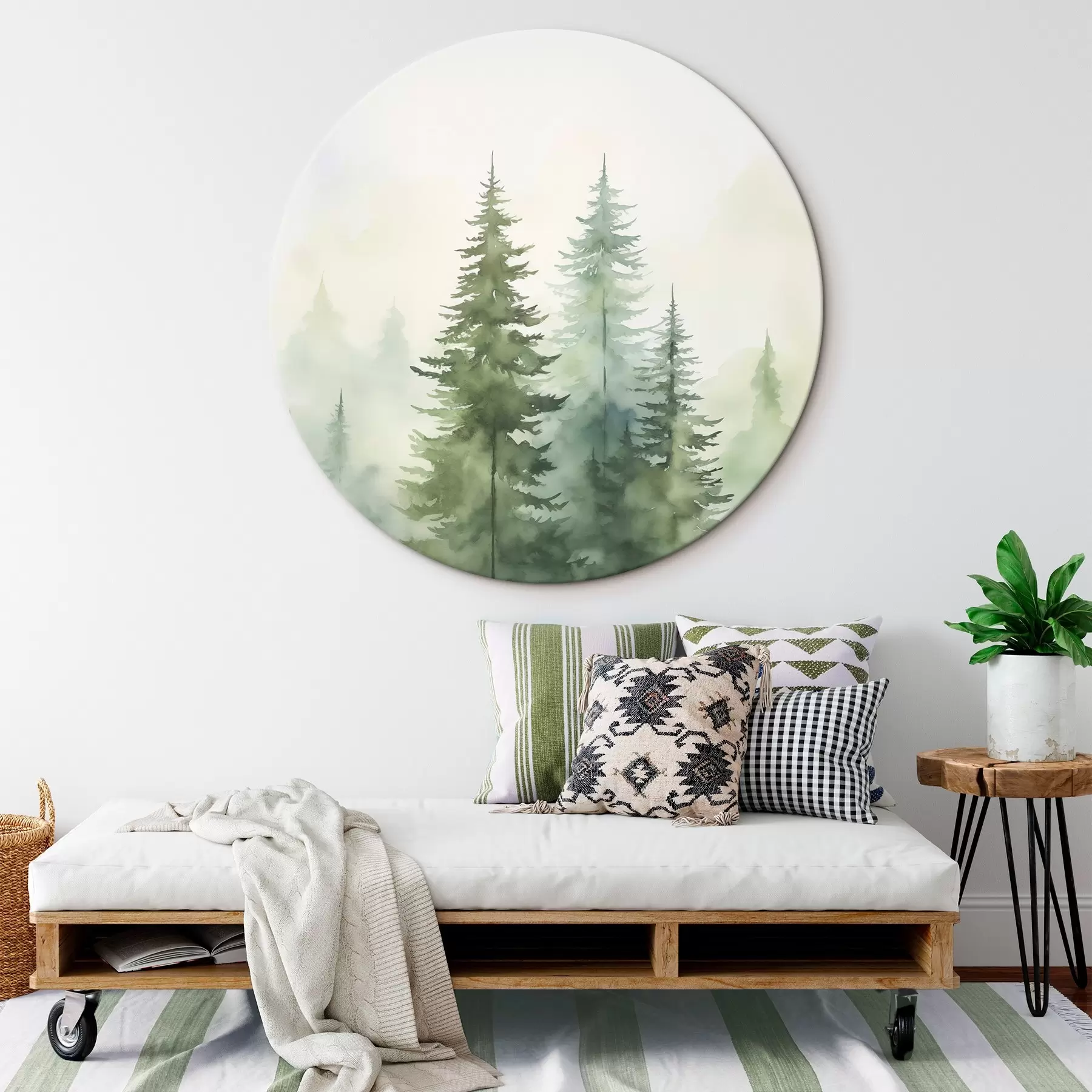 Pilt Kuused udus r45208