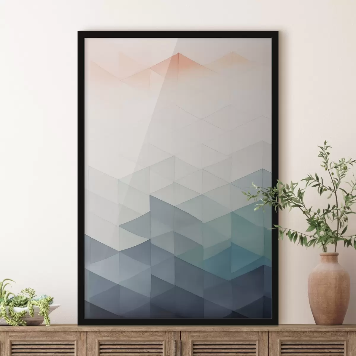 Plakat Kaasaegne geomeetriline abstraktsioon f45214