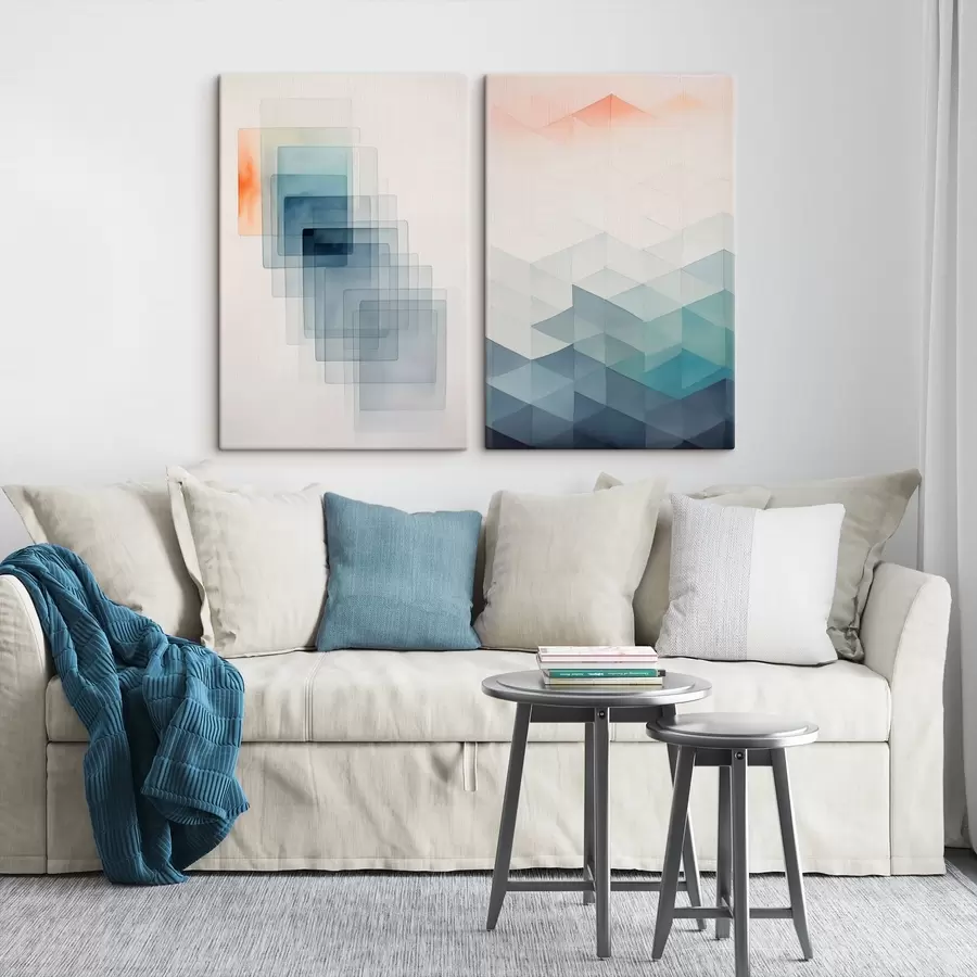 Pilt Kaasaegne geomeetriline abstraktsioon m00537