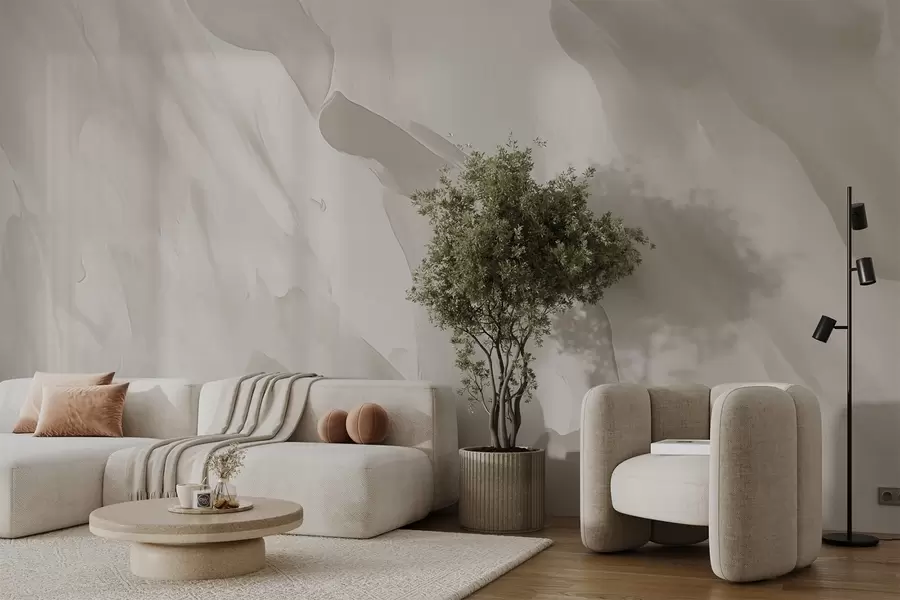 Fototapeedid Pintslitõmbed abstraktsel taustal koos kulunud tekstuuri imitatsiooniga w04287