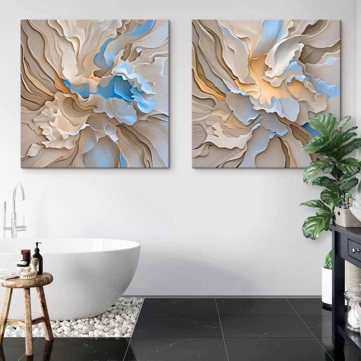 Pilt Abstraktse tekstuuri lainete imitatsioon m00539