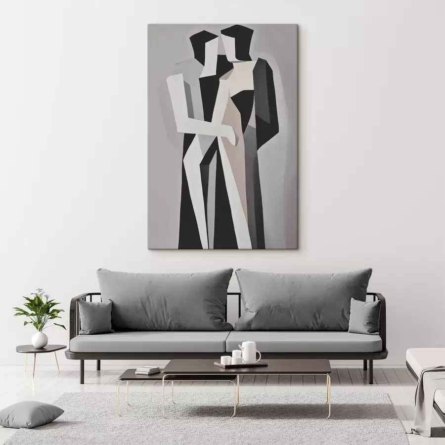 Pilt Abstraktsed joonised ühevärviliselt s45155