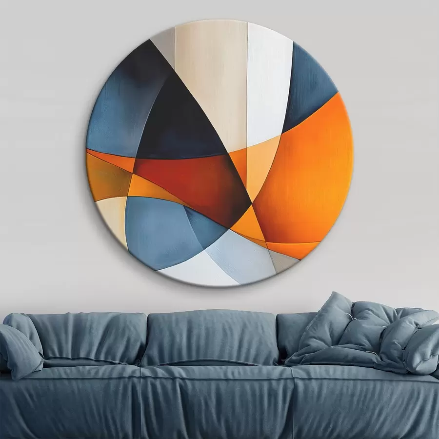 Pilt Abstraktsioon geomeetriliste kujunditega r45201