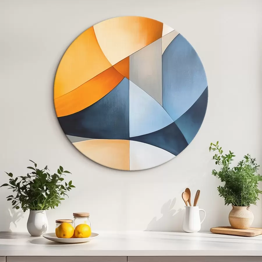 Pilt Abstraktsioon geomeetriliste kujunditega r45202