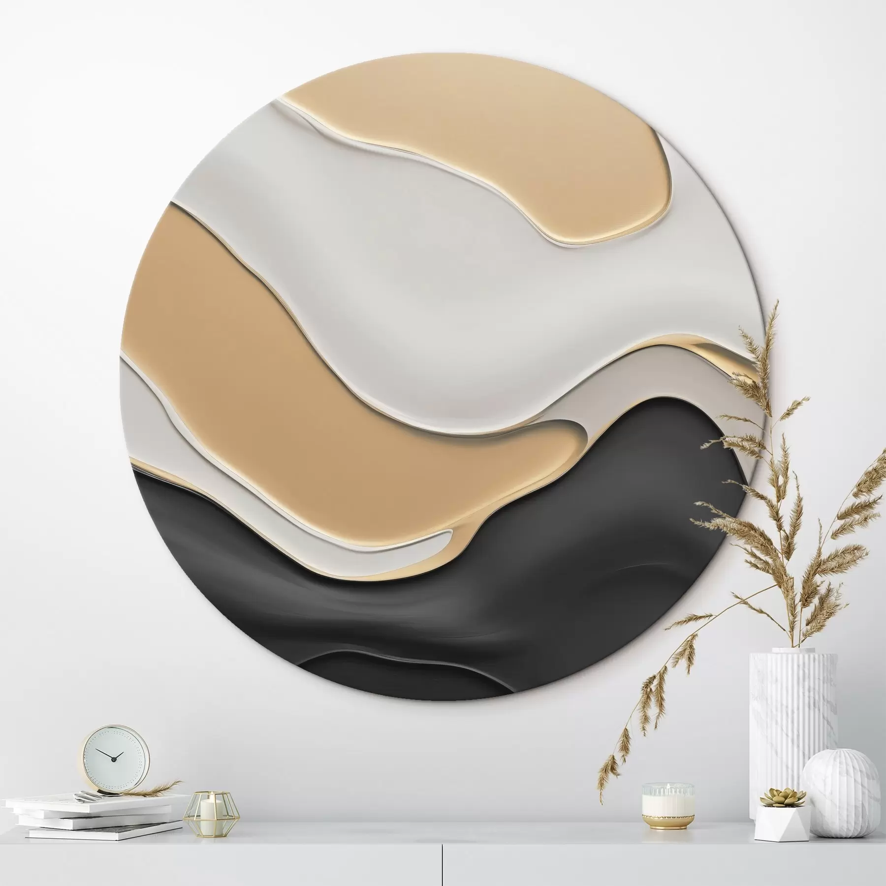 Pilt Abstraktsed elegantsed kõverad r45203