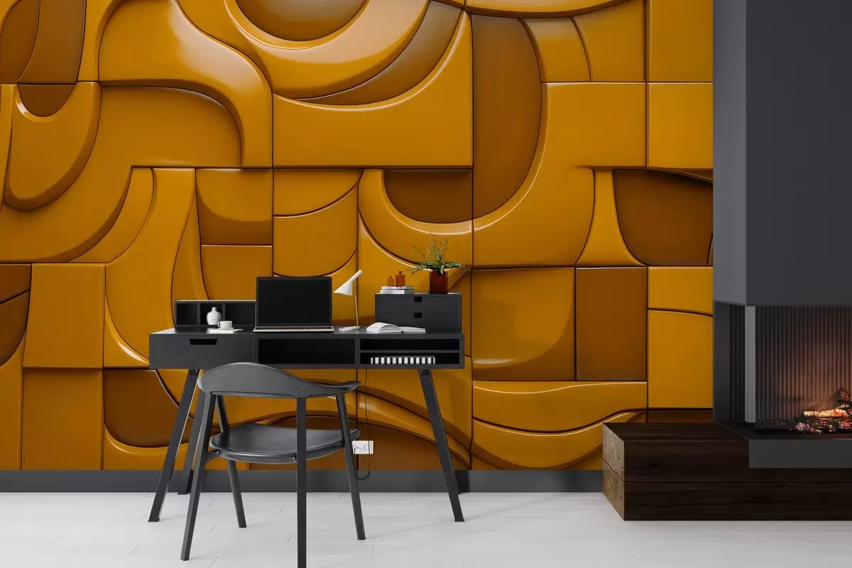 Fototapeedid Värvitud reljeefne sein w04321