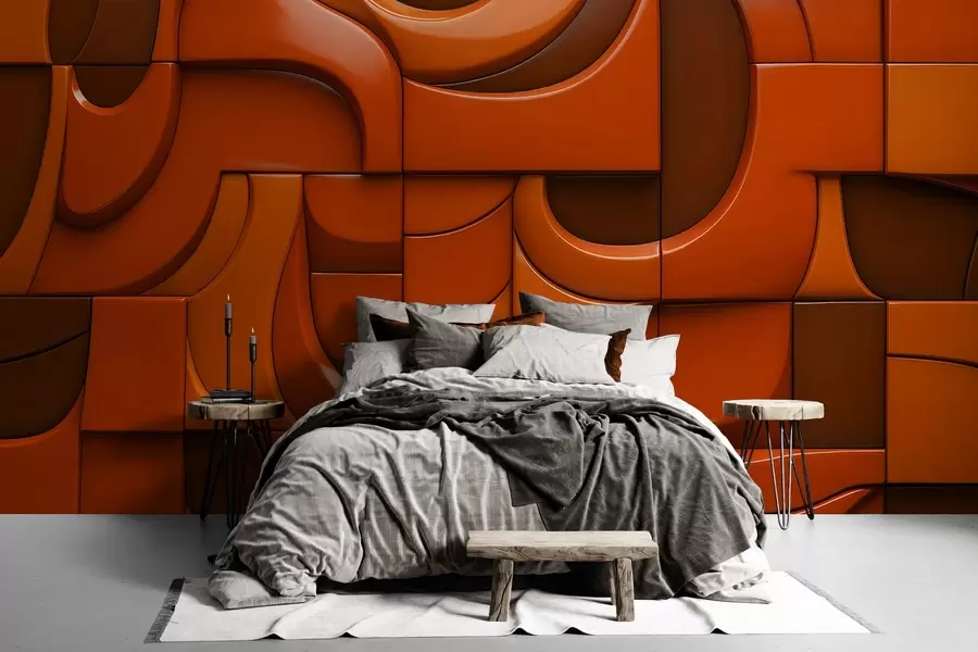 Fototapeedid Värvitud reljeefne sein w04321v1