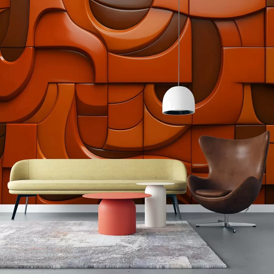 Fototapeedid Värvitud reljeefne sein w04321v1