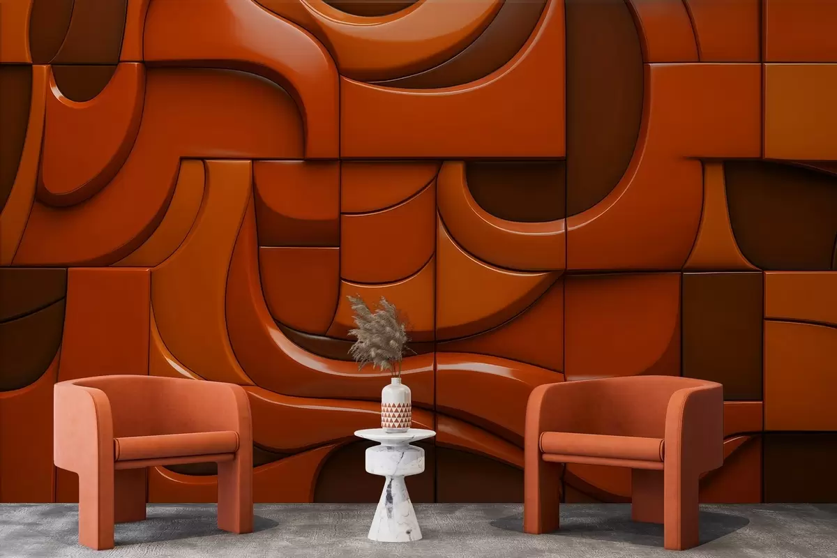 Fototapeedid Värvitud reljeefne sein w04321v1