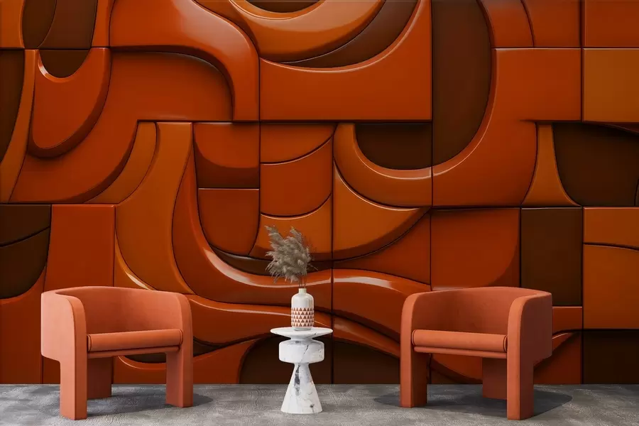 Fototapeedid Värvitud reljeefne sein w04321v1