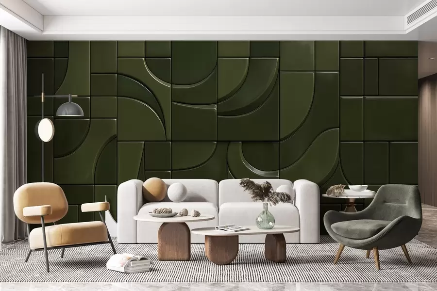 Fototapeedid Läikivate paneelide imitatsioon w04325