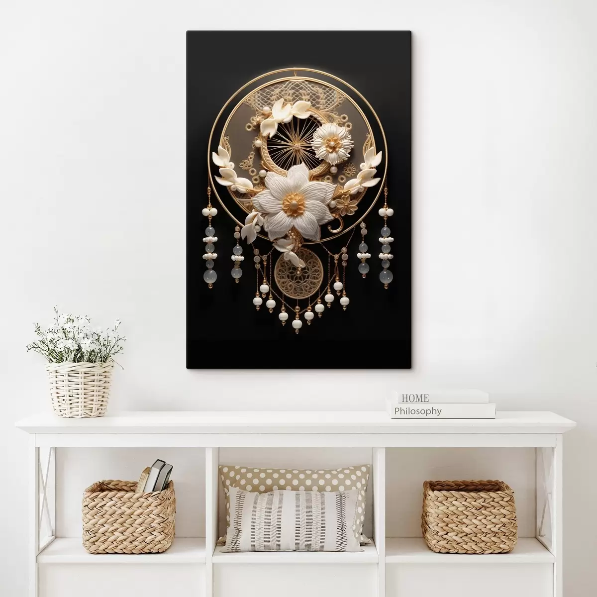 Pilt Abstraktsioon tumedal taustal s44552