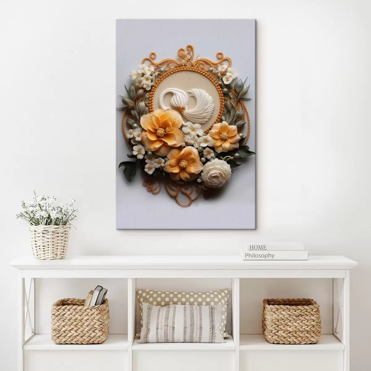 Pilt Lillede abstraktne kompositsioon s44553