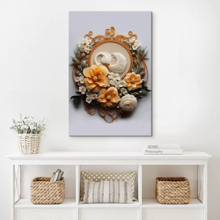 Pilt Lillede abstraktne kompositsioon s44553