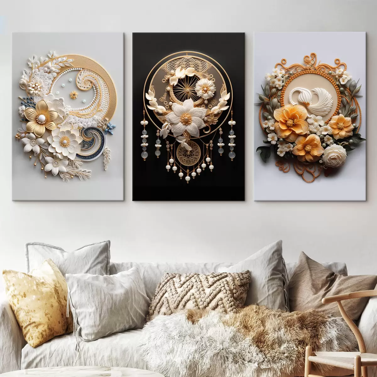 Pilt Lillede abstraktsed kompositsioonid m00561