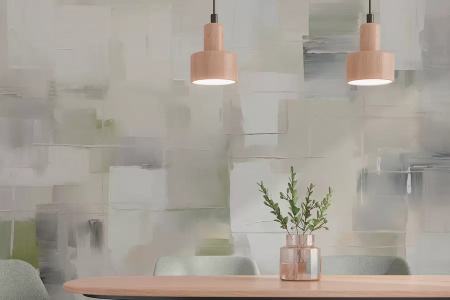 Fototapeedid Abstraktsiooni imitatsioon pintslitõmbed w04354