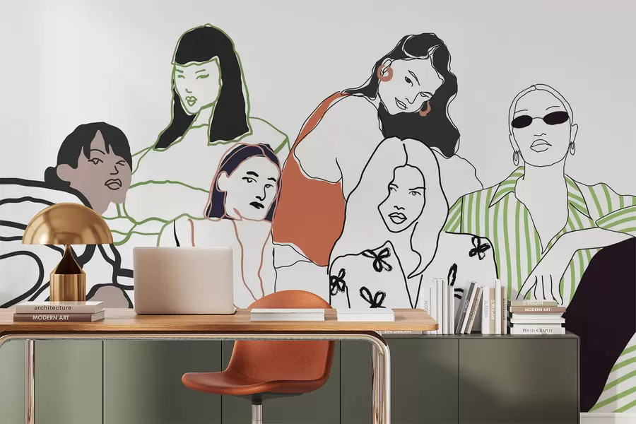 Fototapeedid Tüdrukud w04359