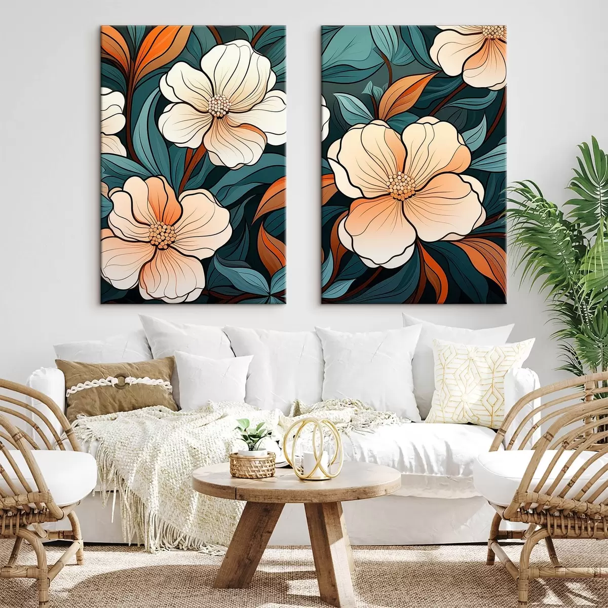 Pilt Värvilised lilled m00554