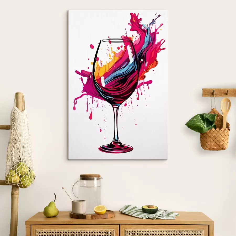 Pilt Klaas värvidega s45269