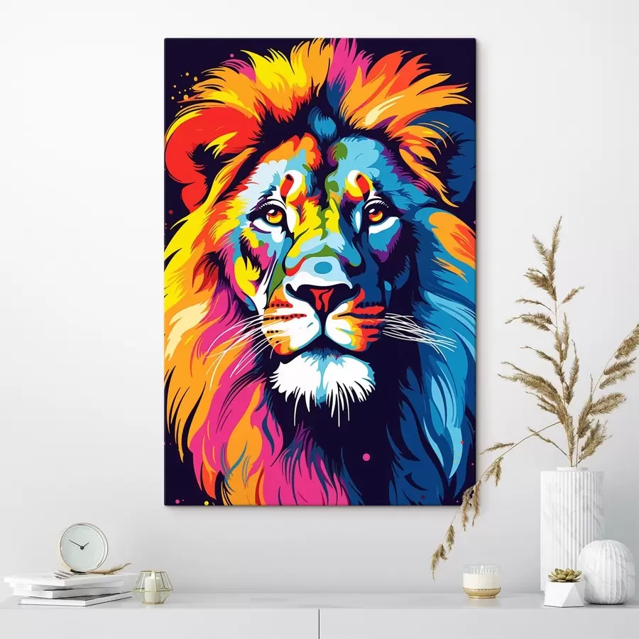 Pilt King in a Blaze of Color s45282