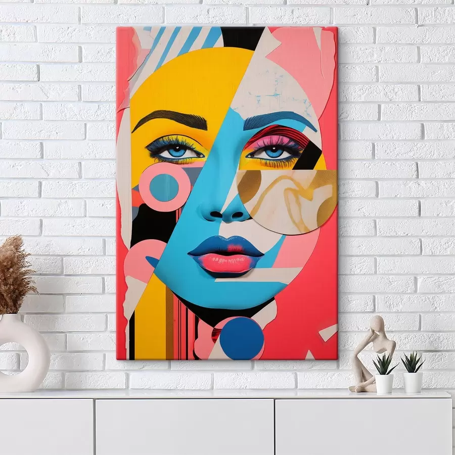 Pilt Puzzle Face s45285