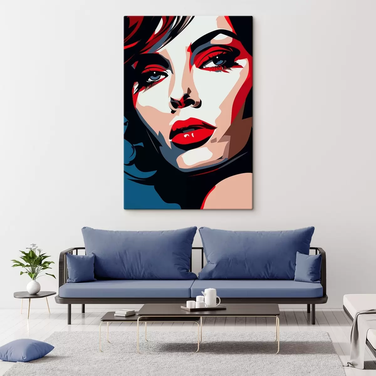 Pilt Tüdruk ilusates värvides s45288