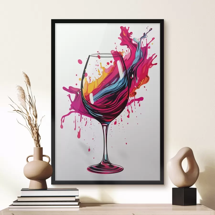 Fototapeedid Klaas värvidega f45269