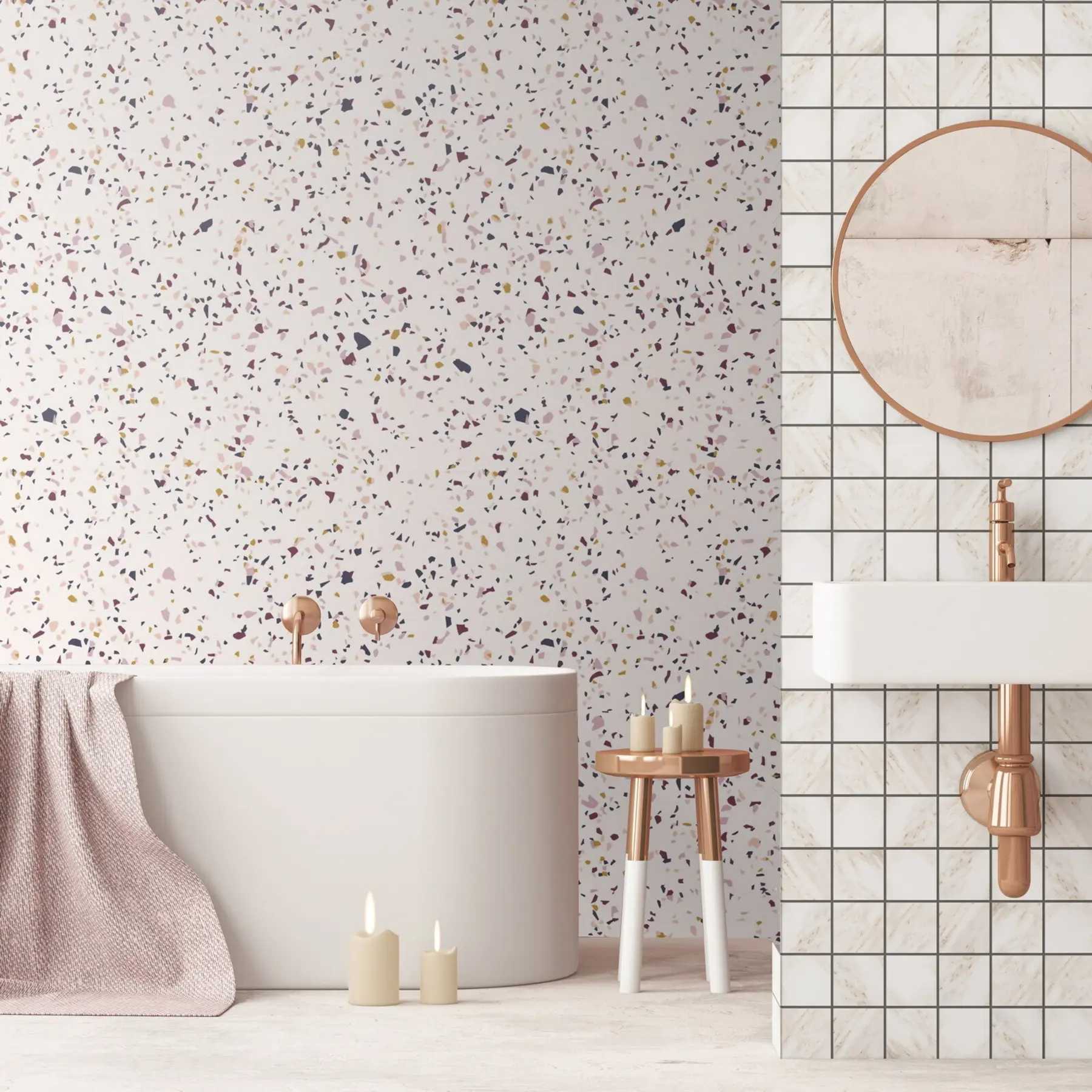 Fototapeedid Värvipuru efekt, Boho stiil u71766