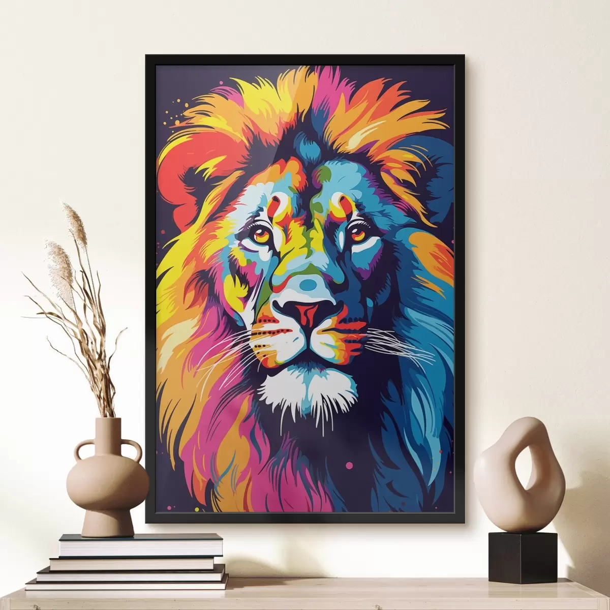 Plakat King in a Blaze of Color f45282