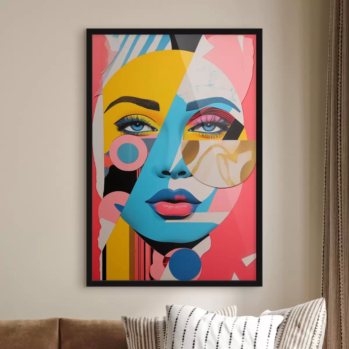 Plakat Puzzle Face f45285