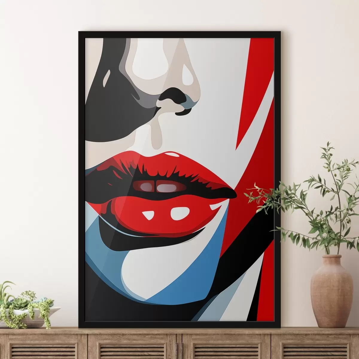 Plakat Värviline kleit f45287