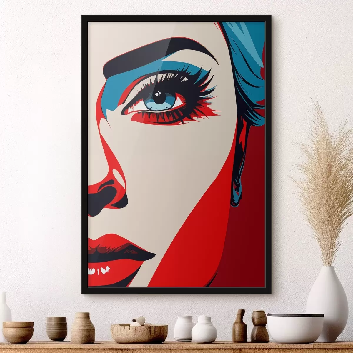 Plakat Pop art kleit f45289