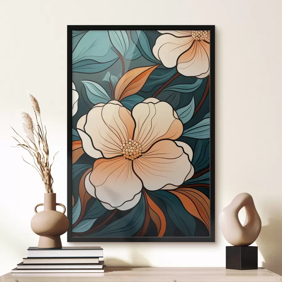 Fototapeedid Erinevad lilled f45290