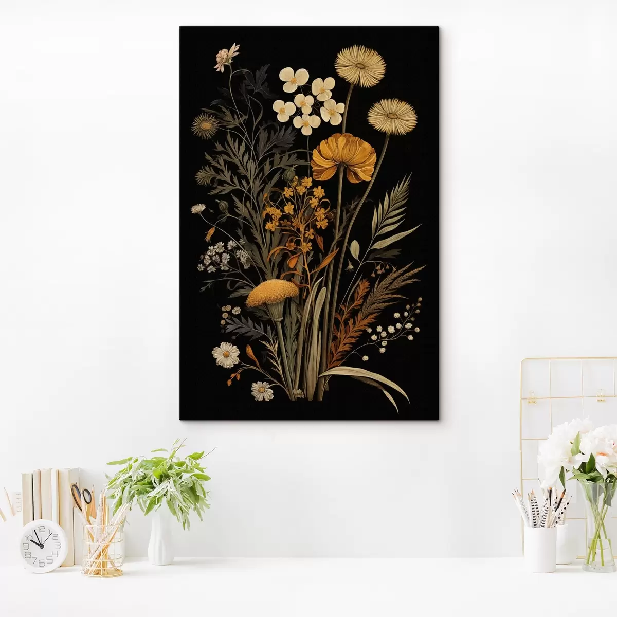 Pilt Metslilled tumedates värvides s45271