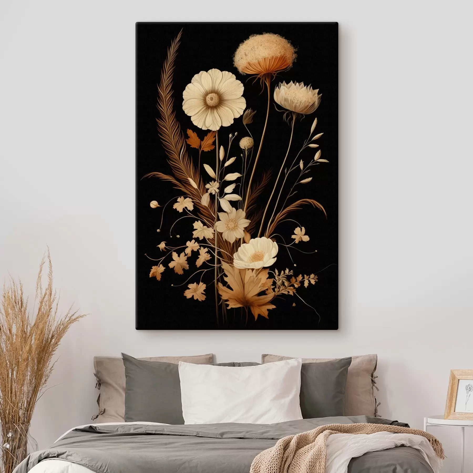 Pilt Botaaniline kimp soojades toonides s45272