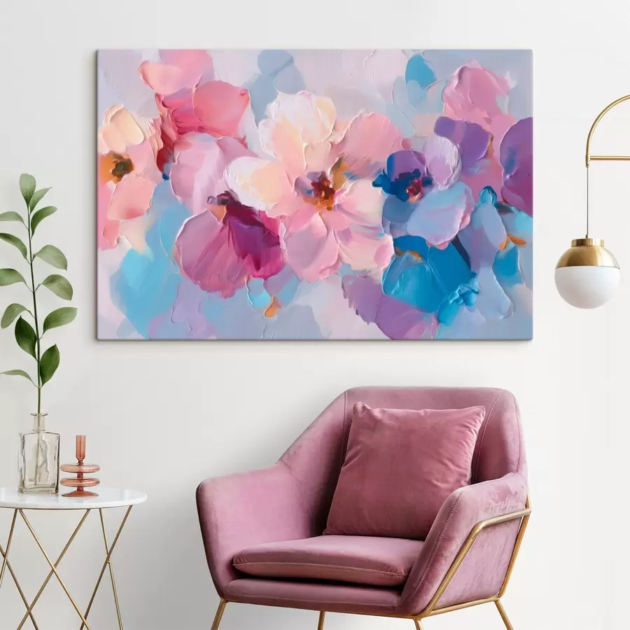 Pilt Abstraktsed lilled s45232